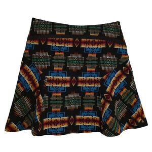 Pendleton Vintage Fit Mini Skirt in Chief Joseph Black Size 6